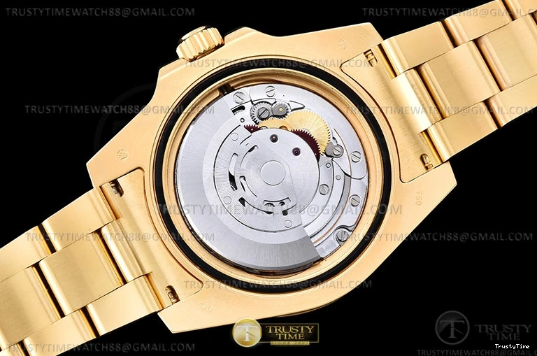 0323 TravelReady Submariner 116618LB Wrp 904 YG YG Blue KF VR 1091